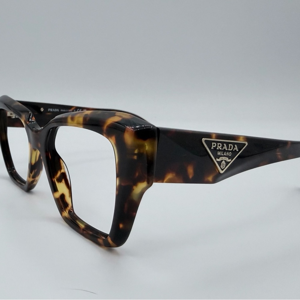 Prada Brown Tortoise Shell Eyewear